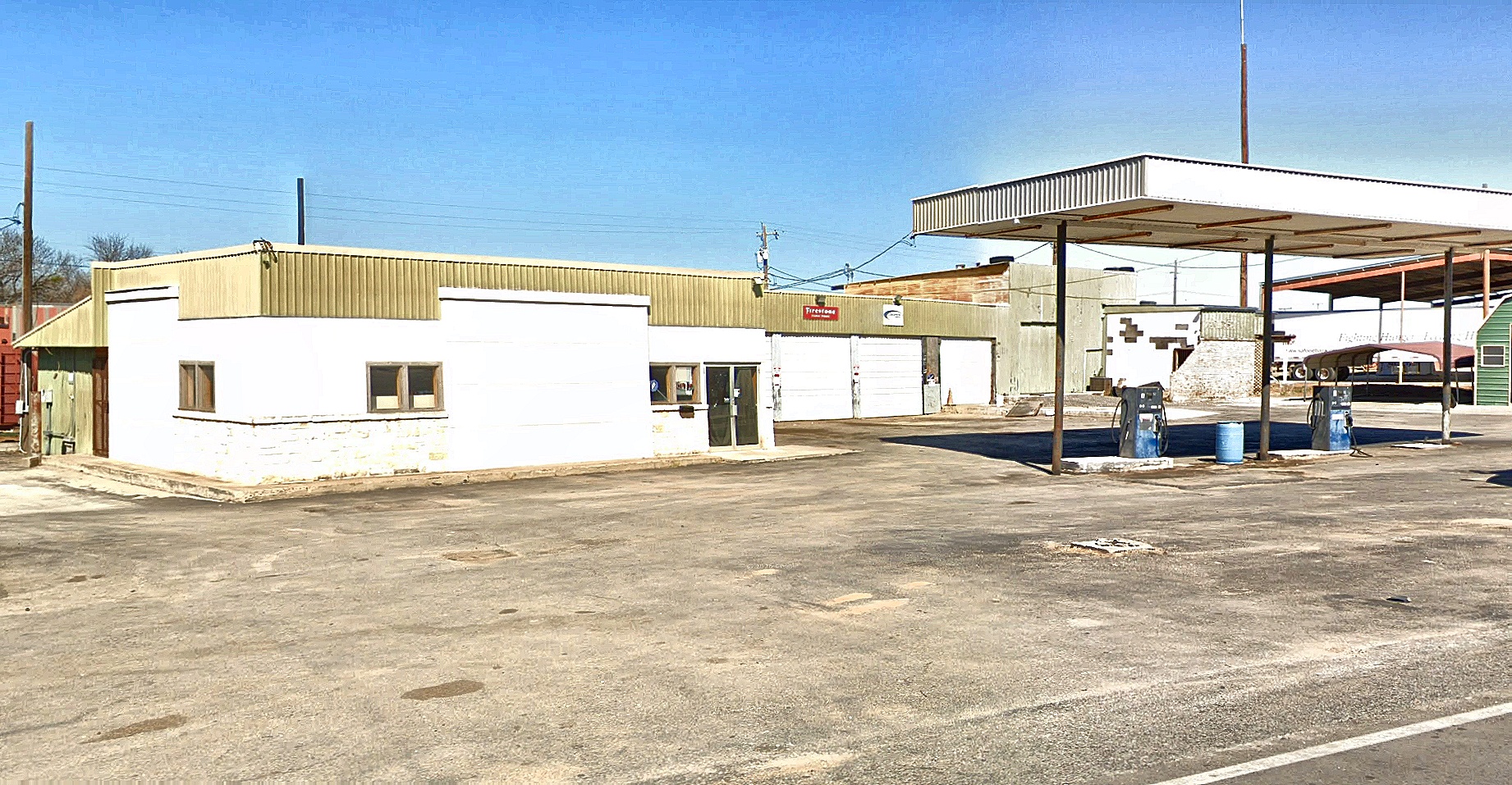Automotive shop interior